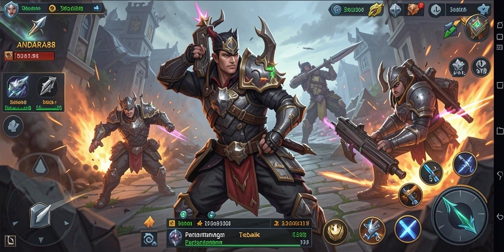 Tampilan gameplay ANDARA88 yang mendebarkan dan penuh strategi.