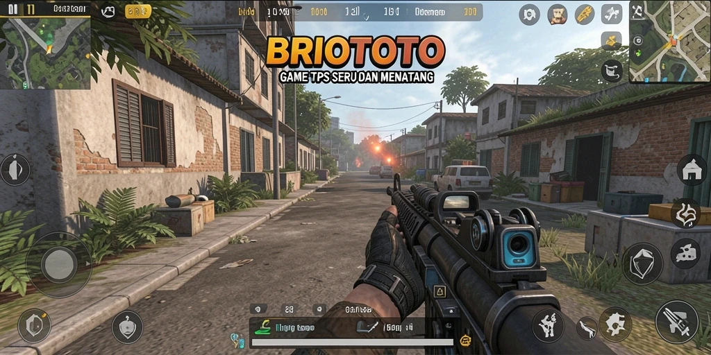 Tampilan menegangkan di medan perang BRIOTOTO.