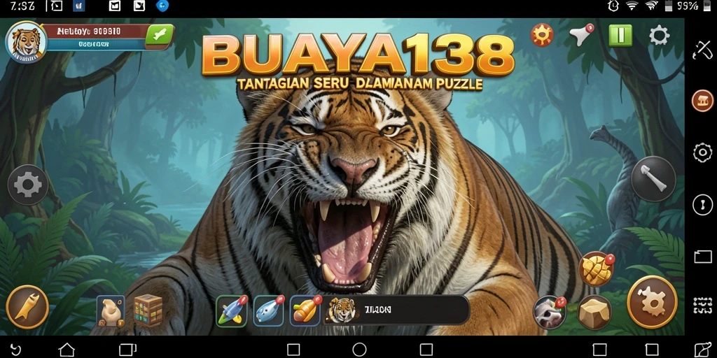 Tampilan gameplay BUAYA138 yang menantang dan menarik.