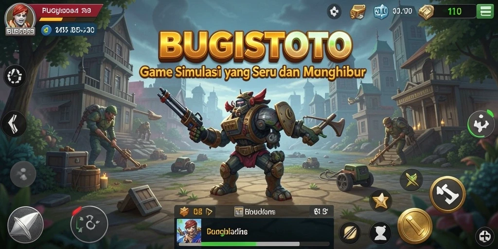 Tangkapan layar gameplay fitur membangun dunia di BUGISTOTO.