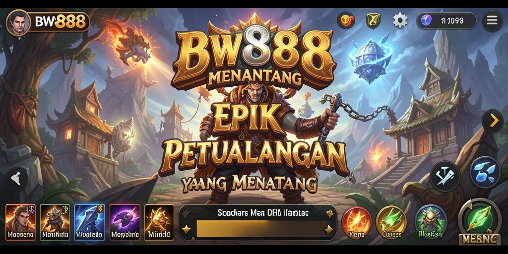Screenshot dari gameplay BW888 yang menunjukkan petualangan seru.