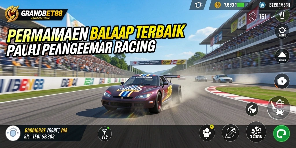Gameplay menakjubkan di GRANDBET88 dengan balap yang mendebarkan.