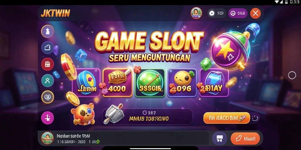 Tampilan gameplay seru dan mengasyikkan di JKTWIN.