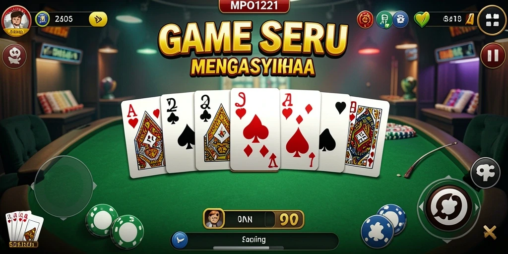 Screenshot gameplay MPO1221 yang menegangkan dan seru.