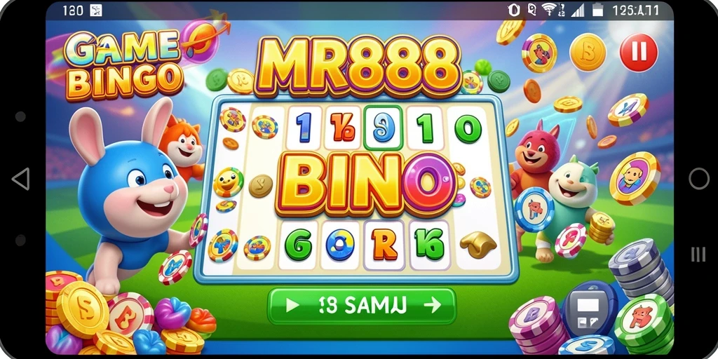 Tampilan gameplay Bingo yang menarik dan interaktif di MR888.