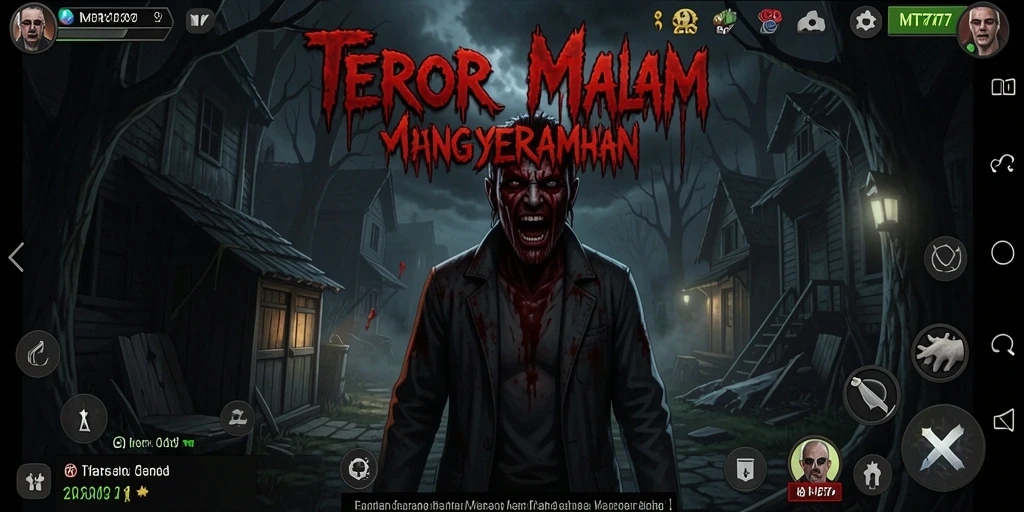 Tampilan gameplay MT777 yang menakutkan dan mendebarkan.