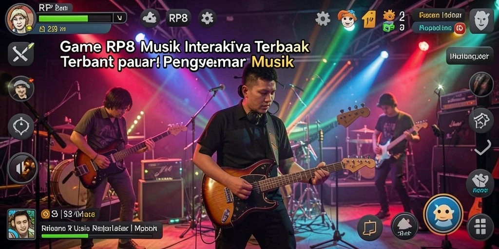 Screenshot menunjukkan gameplay interaktif dari RP8 yang mengasyikkan.