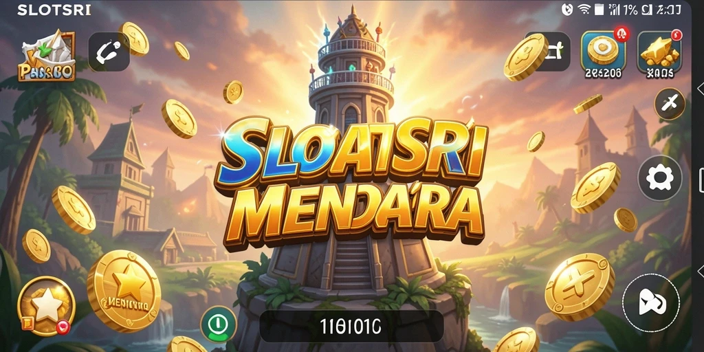Tangkapan layar SLOTSRI menampilkan gameplay Tower Defense yang menegangkan dan strategis.